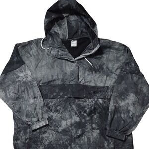 Nike Sportswear Anorak Pullover‎ Jacket Small Crystal Dye Marble Bl/Gray Hoodie